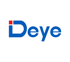 Deye company logo with blue text on white background